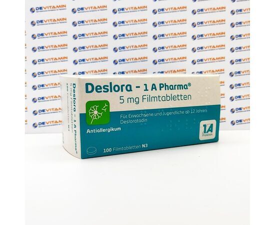 Deslora - 1 A Деслора от аллергии, 100 шт, Германия