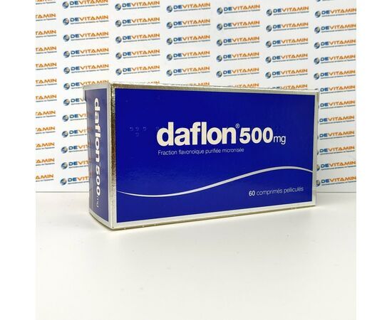 Daflon 500 mg Дафлон 500 мг при варикозе и геморрое, 60 шт, Франция