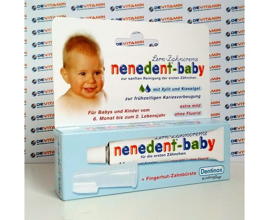 Nenedent Baby Ненедент зубная паста для малышей , 20 мл, Германия