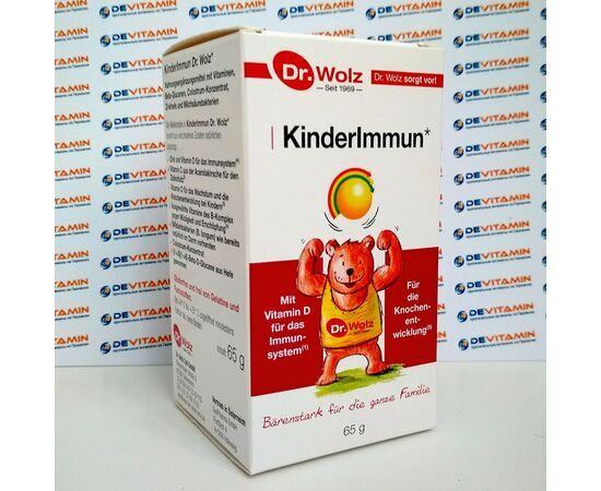 KinderImmun Киндериммун Dr.Wolz, витамины для иммунитета, 65 г, Германия