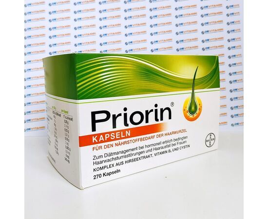 Priorin kapseln Приорин капсулы, витамины для волос, 270 шт, Германия