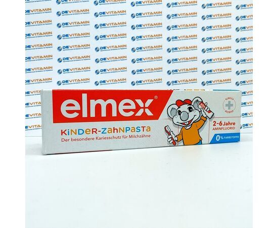 Elmex Kinder-Zahnpasta, Элмекс детская зубная паста, 50 мл, Германия