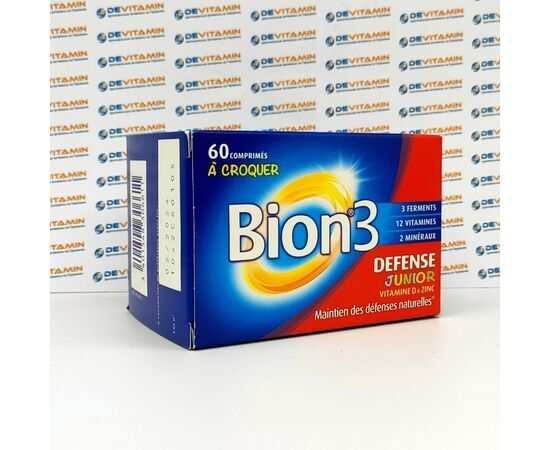 Bion 3 Junior Бион с пробиотиками и витаминами для детей, 60 капсул, Франция