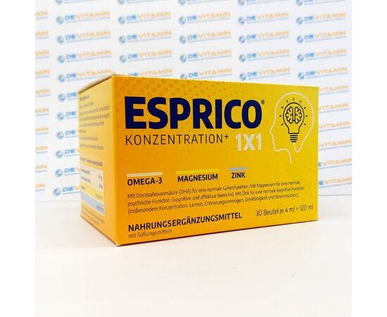Esprico 1x1 Витамины Эсприко суспензия для детей, при СДВГ, 30 саше, Германия