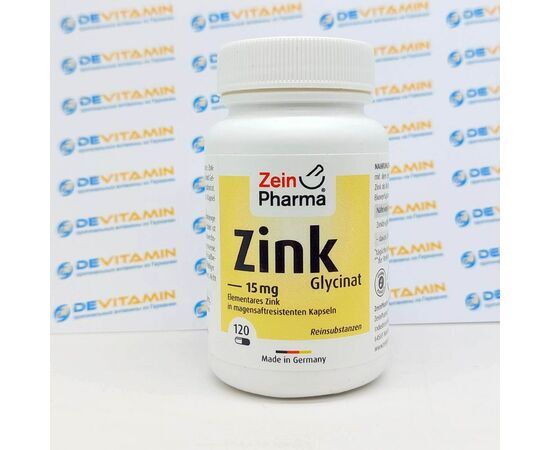 Zink Chelat 25 mg Хелатные капсулы цинка 25 мг, 120 шт, Германия