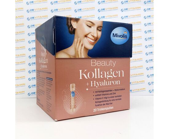 Beauty Kollagen + Hyaluron Коллаген с гиалуроновой кислотой, 20 ампул, Германия