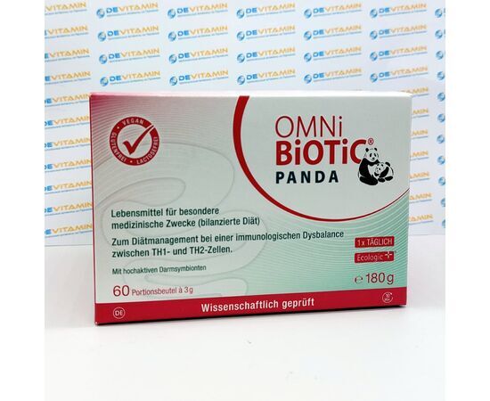 OMNi-BiOTiC Panda Пробиотик Омни-биотик Панда, 60 порций по 3 г, Германия