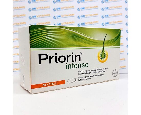 Priorin Intense Приорин Интенс витамины для волос, 60 капсул, Испания
