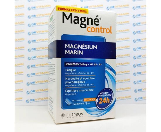 Magné Control Препарат магния при усталости и стрессе, 60 таблеток, Франция