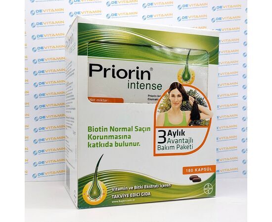Priorin Intense Приорин Интенс витамины для волос, 180 капсул, Испания