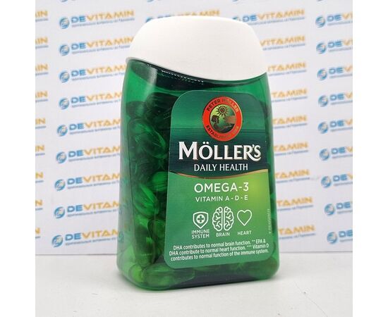 Mollers Omega 3 Моллерс Омега 3, 112 капсул, Германия