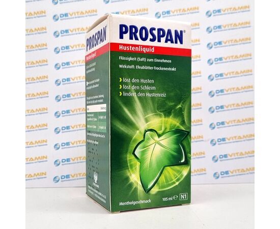 Prospan Hustenliquid Проспан сироп от кашля, для взрослых, 105 мл, Германия
