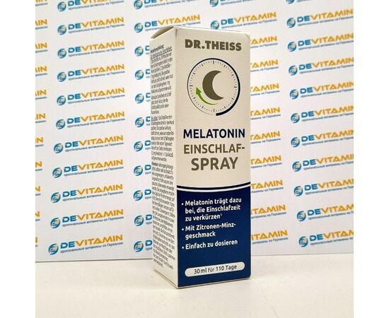 Melatonin DR. THEISS Спрей для сна с мелатонином , 30 мл, Германия