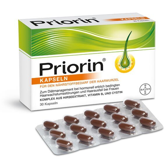 Priorin kapseln Приорин капсулы, витамины для волос, 30 шт, Германия
