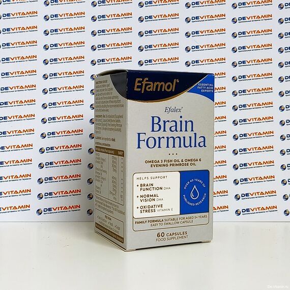 Efamol brain Эфамол брейн, 60 капсул