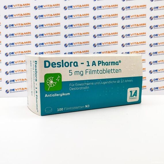 Deslora - 1 A Деслора от аллергии, 100 шт, Германия