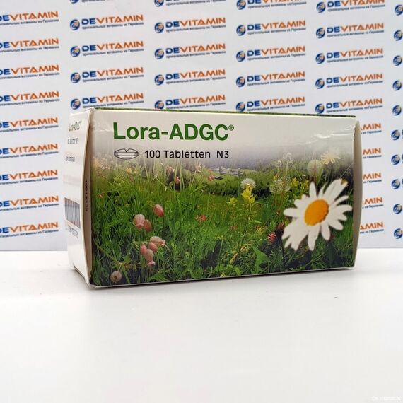 Lora-ADGC Лора от аллергии, 100 таблеток, Германия
