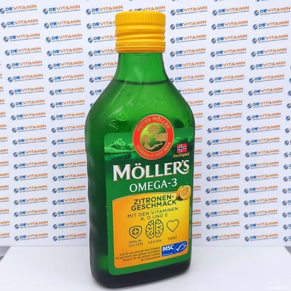 Mollers Omega-3 Меллерс Омега-3 с цитрусовым ароматом, 250 мл, Германия