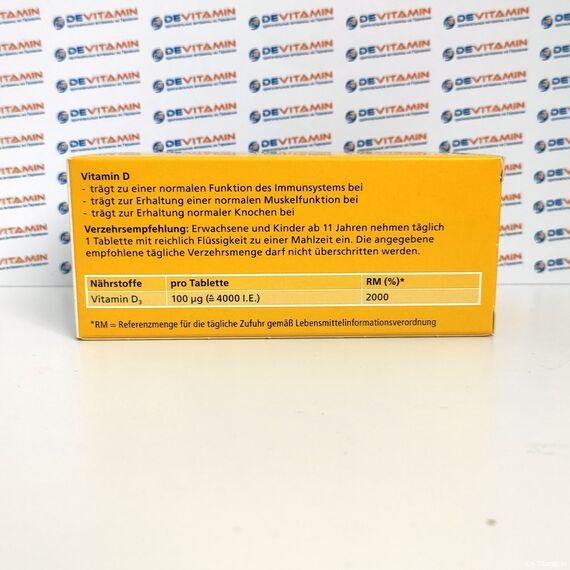 Dekristolvit D3 4000 I.E. Декристолвит Д3 4000 М.Е., 60 шт, Германия Dekristolvit D3 4000 I.E. Декристолвит Д3 4000 М.Е., 60 шт, Германия