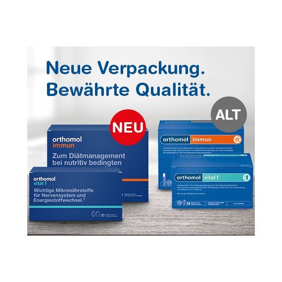 Orthomol Vital m Ортомол витал М питьевые бутылочки/капсулы, 30 шт, Германия