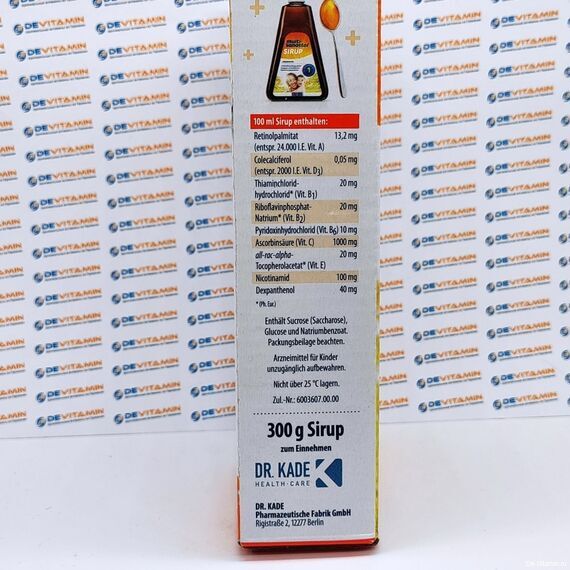 Multi-Sanostol Сироп Саностол от 1 года, 260 г, Германия