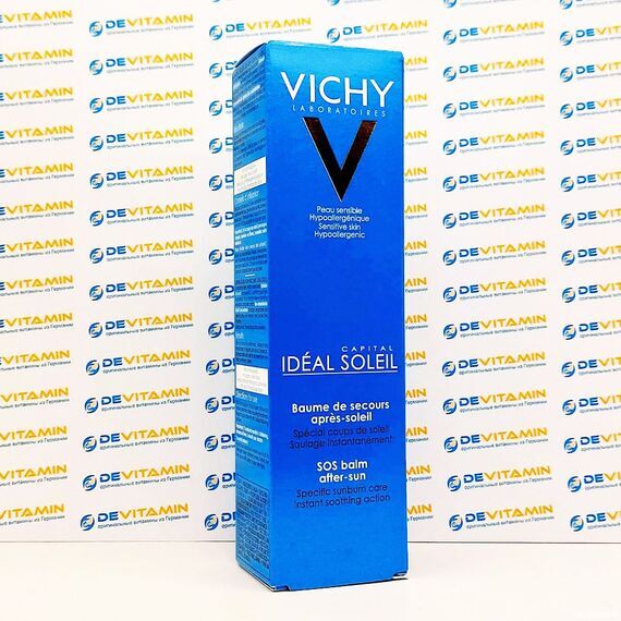 VICHI Средство после загара Vichy Idéal Soleil After Sun Sos Balm, 100 мл, Франция