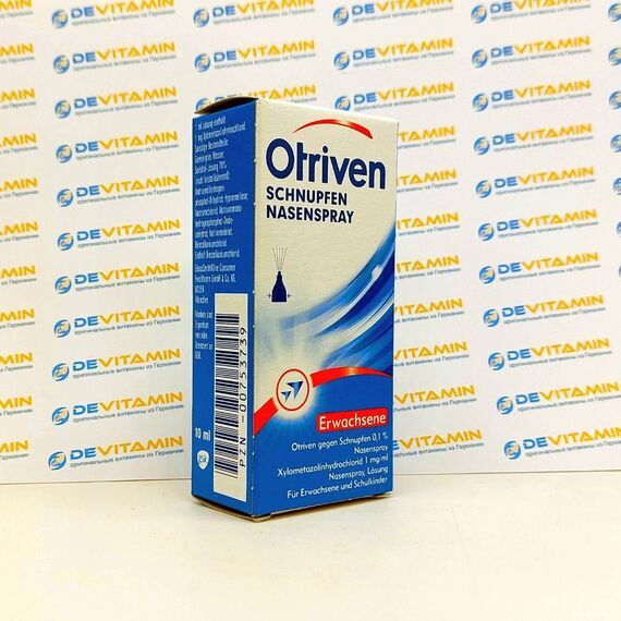 Otriven 0,1 % Отривен против простуды 0,1% спрей назальный, 10 мл, Германия