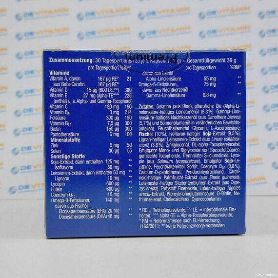 Orthomol Femin Ортомол Фемин для женщин, курс 30 дней, Германия