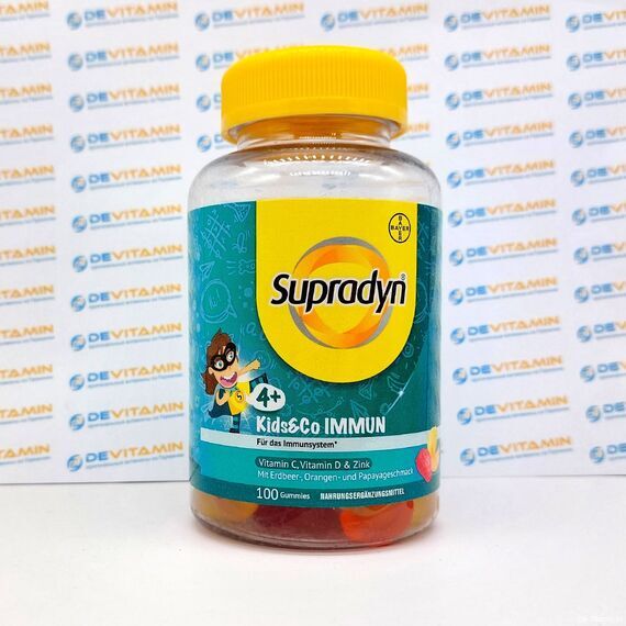 Supradyn Kids&Co Immun Супрадин Иммунитет для детей, 100 мармеладок, Австрия