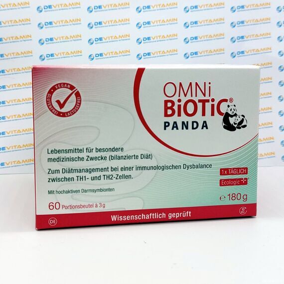 OMNi-BiOTiC Panda Пробиотик Омни-биотик Панда, 60 порций по 3 г, Германия