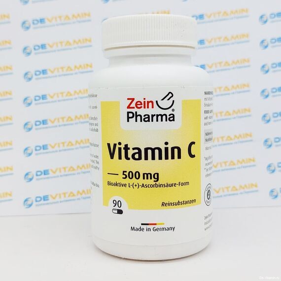 Vitamin C 500 mg Витамин С 500 мг, 90 шт, Германия