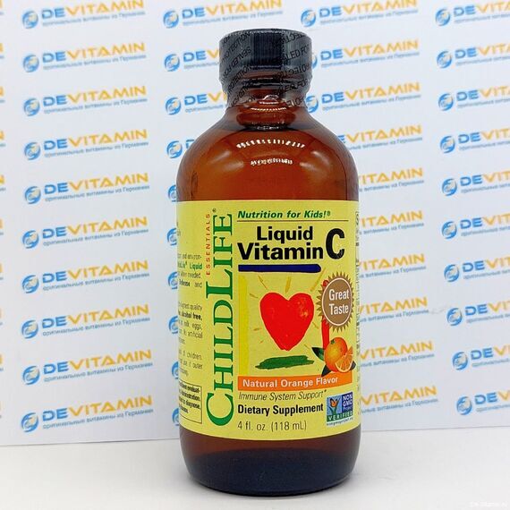 Childlife Vitamin C Витамин С в сиропе, 118 мл, США