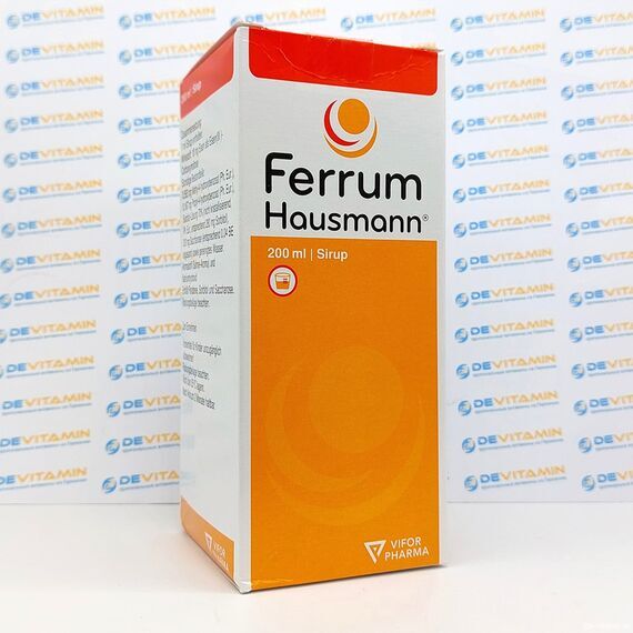 Ferrum Hausmann Железо в сиропе, для детей и взрослых, 200 мл, Германия