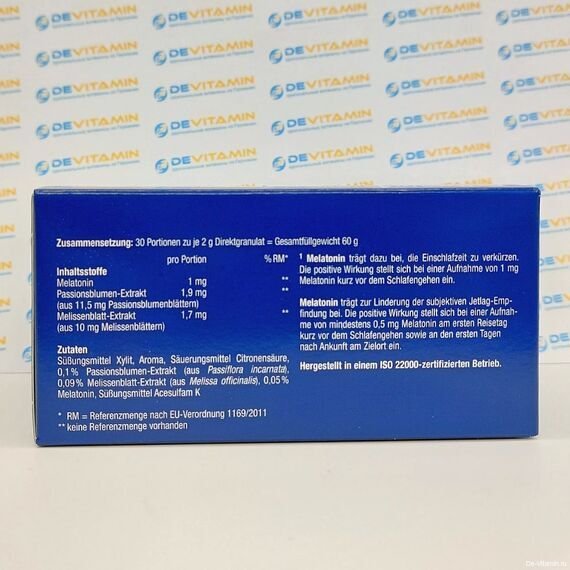 Orthomol Nemuri Night Ортомол Немури ночной для сна, 30 шт, Германия