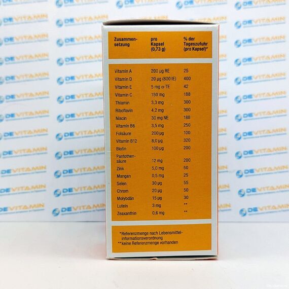 EUNOVA Langzeit 50+ Мультивитамины для людей от 50 лет, 60 шт, Германия