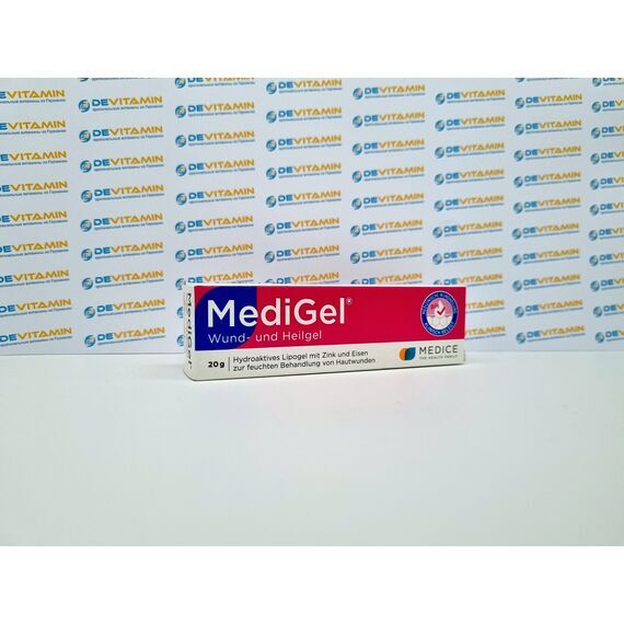 MediGel Медигель при ранах и ссадинах, 20 гр, Германия
