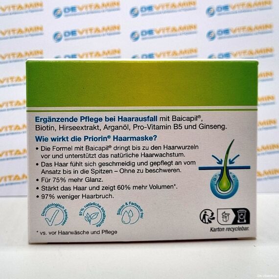 Priorin Приорин маска для волос, 180 мл, Германия