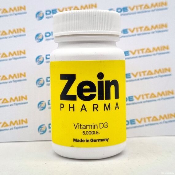 Vitamin D3 Zein Pharma Витамин D3, 5000 МЕ, 90 шт, Германия
