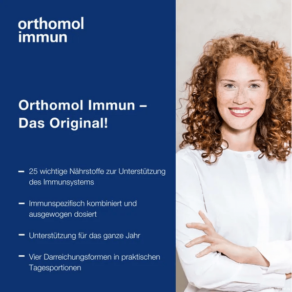 Orthomol Immun Ортомол Иммун для иммунитета, 30 шт, Германия
