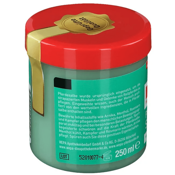 Pferdesalbe Лошадиная мазь для суставов, 250 мл, Германия