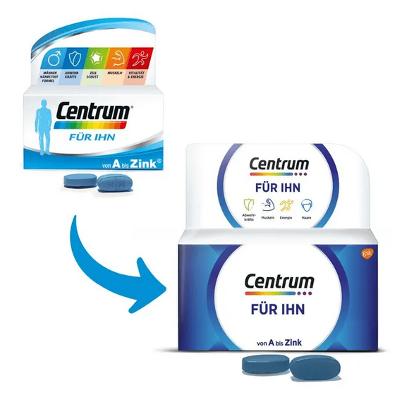 Центрум Centrum витамины для мужчин, 30 шт, Германия