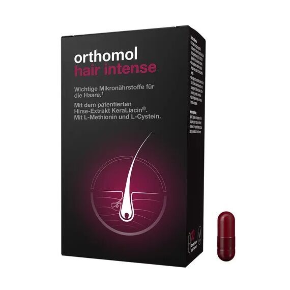 Orthomol Hair Intense Ортомол Интенсив для волос, 180 капсул, Германия