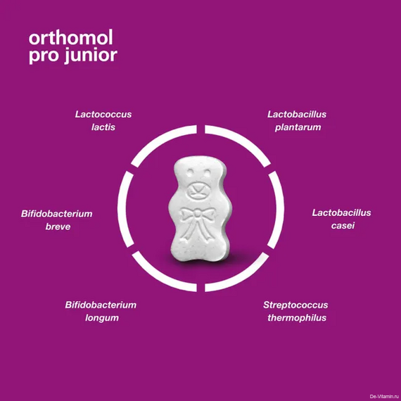 Orthomol Pro junior Ортомол Про Джуниор, 30 шт, Германия