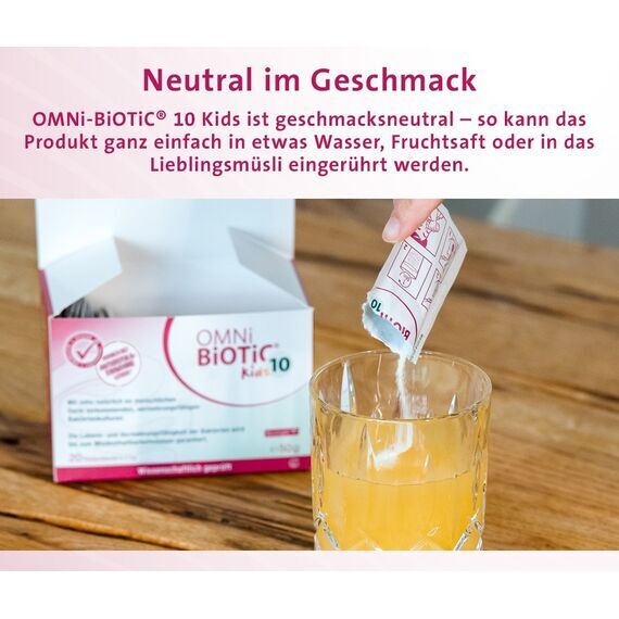 OMNi-BiOTiC 10 Kids Омни-биотик для детей, 20 порций, Германия