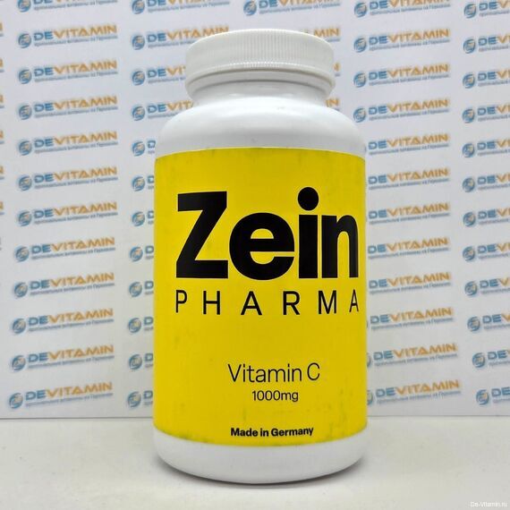 Vitamin C 1000 mg ZeinPharma Витамин С 1000 мг, 120 капсул, Германия