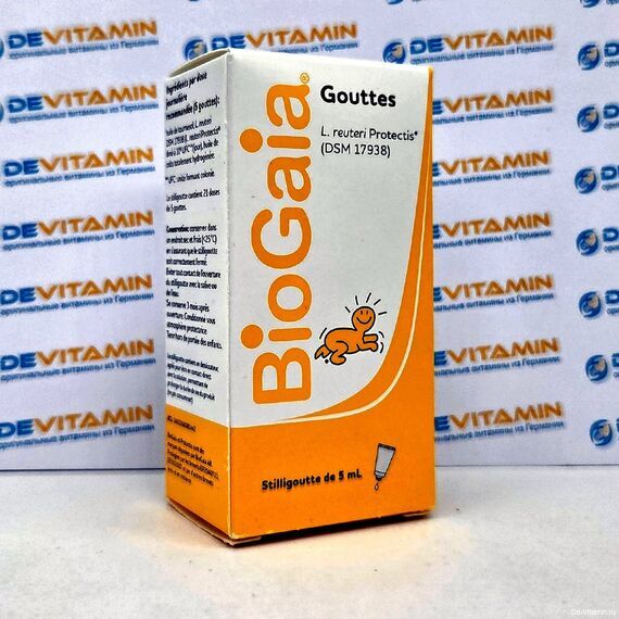 BioGaia Биогая капли от коликов, 5 мл, Германия
