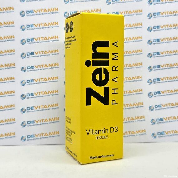 Vitamin D3 ZeinPharma  Витамин Д3 1000 ед, 50 мл, Германия