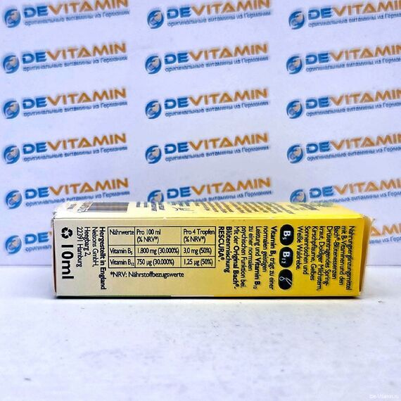 RESCURA Bachblüten Mentale Balance Капли Баха для спокойствия, 10 мл, Германия