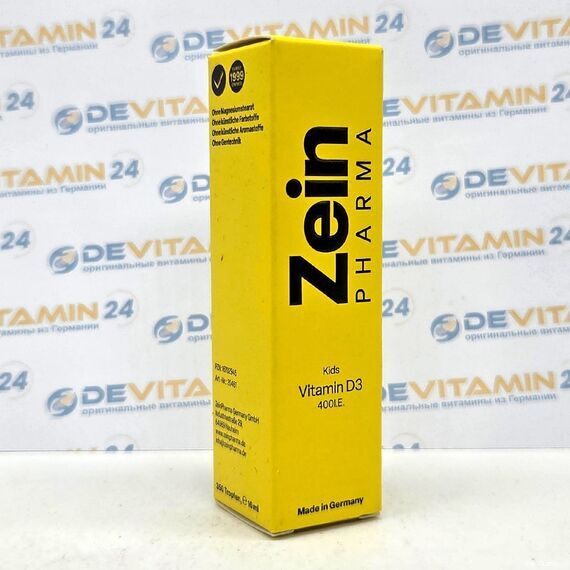 Vitamin D3 Kids Витамин Д3 для детей 400 МЕ в каплях, 10 мл, Германия