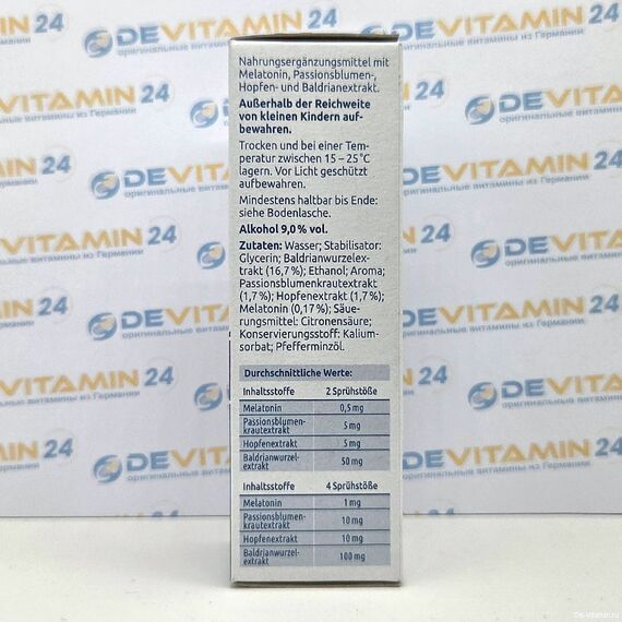 Спрей для сна с мелатонином DR. THEISS Melatonin Plus, 20 мл, Германия